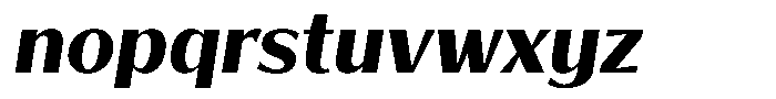 Bankins Normal Bankins Extra Bold Xc A Mr B Slant Font LOWERCASE