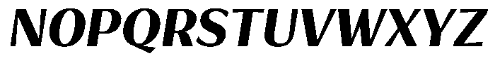Bankins Normal Bankins Extra Bold Xc A Slant Font UPPERCASE