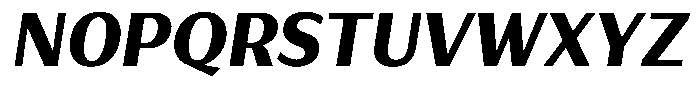 Bankins Normal Bankins Extra Bold Xc B Mr A Slant Font UPPERCASE