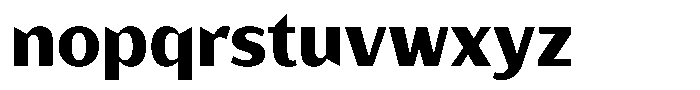 Bankins Normal Bankins Extra Bold Xc B Font LOWERCASE