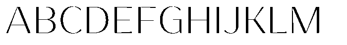 Bankins Normal Bankins Extra Light Mr A Font UPPERCASE