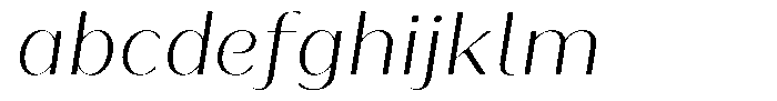 Bankins Normal Bankins Extra Light Mr B Slant FONT
