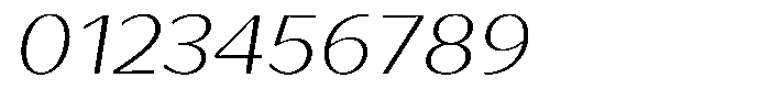 Bankins Normal Bankins Extra Light Xc A Mr A Slant Font OTHER CHARS