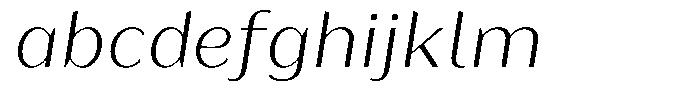 Bankins Normal Bankins Extra Light Xc A Slant FONT
