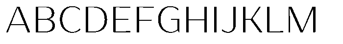 Bankins Normal Bankins Extra Light Xc A Font UPPERCASE