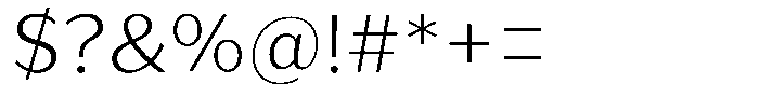 Bankins Normal Bankins Extra Light Xc B Mr A Font OTHER CHARS
