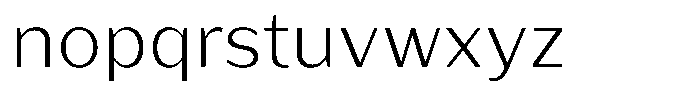 Bankins Normal Bankins Extra Light Xc B Mr A Font LOWERCASE