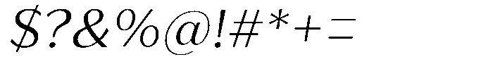 Bankins Normal Bankins Light Xc A Mr A Slant Font OTHER CHARS