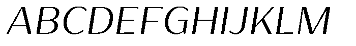 Bankins Normal Bankins Light Xc A Mr A Slant Font UPPERCASE