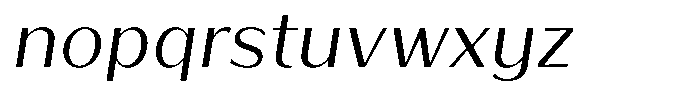 Bankins Normal Bankins Light Xc A Mr B Slant Font LOWERCASE