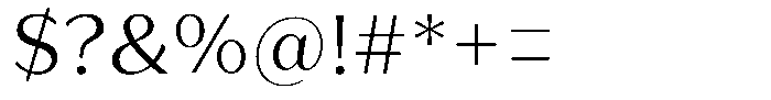 Bankins Normal Bankins Light Xc A Font OTHER CHARS