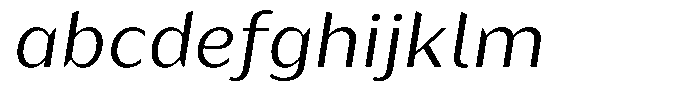 Bankins Normal Bankins Light Xc B Slant FONT