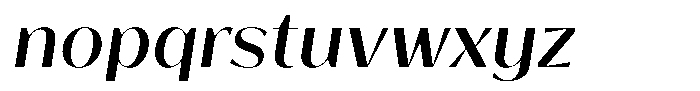 Bankins Normal Bankins Medium Mr A Slant Font LOWERCASE