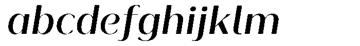 Bankins Normal Bankins Medium Mr B Slant FONT