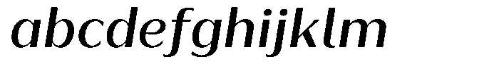 Bankins Normal Bankins Medium Xc A Mr B Slant FONT