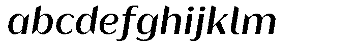 Bankins Normal Bankins Medium Xc A Slant FONT