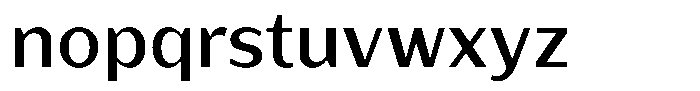 Bankins Normal Bankins Medium Xc B Mr A Font LOWERCASE