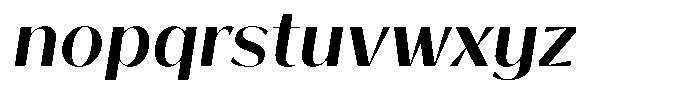 Bankins Normal Bankins Semi Bold Mr B Slant Font LOWERCASE