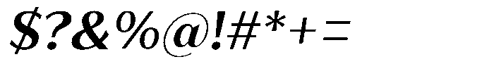Bankins Normal Bankins Semi Bold Xc A Slant Font OTHER CHARS