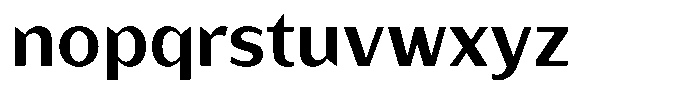 Bankins Normal Bankins Semi Bold Xc B Font LOWERCASE