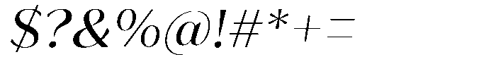 Bankins Normal Bankins Slant Font OTHER CHARS