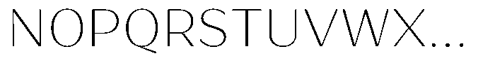 Bankins Normal Bankins Thin Xc A Font UPPERCASE