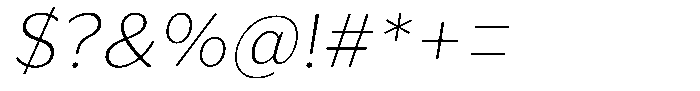 Bankins Normal Bankins Thin Xc B Slant Font OTHER CHARS