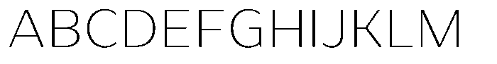 Bankins Normal Bankins Thin Xc B Font UPPERCASE
