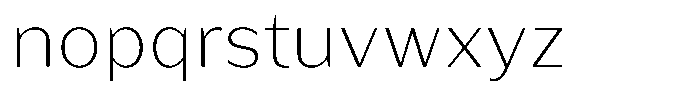 Bankins Normal Bankins Thin Xc B Font LOWERCASE