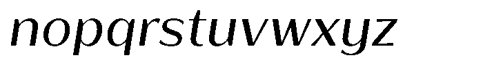 Bankins Normal Bankins Xc A Mr A Slant Font LOWERCASE