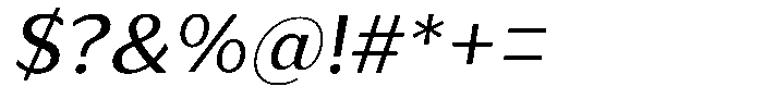 Bankins Normal Bankins Xc B Mr B Slant Font OTHER CHARS