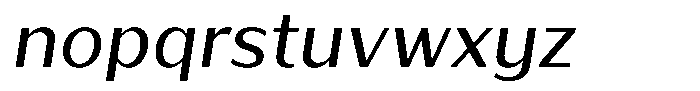 Bankins Normal Bankins Xc B Mr B Slant Font LOWERCASE