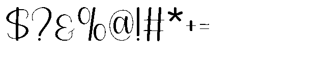 Banky Font OTHER CHARS