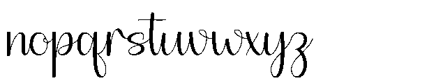 Banky Font LOWERCASE