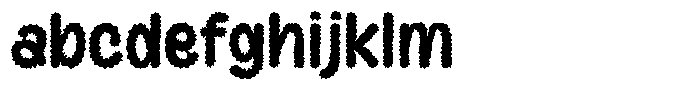 Banso Fuzzy FONT