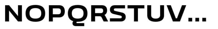 Bantat Semi Expanded Semi Bold Font UPPERCASE