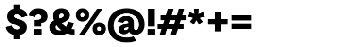 Banter Grotesk Black Font OTHER CHARS