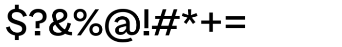 Banter Grotesk Medium Font OTHER CHARS