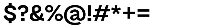 Banter Grotesk Semibold Font OTHER CHARS