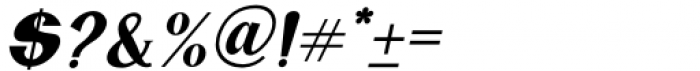 Baochi Italic Font OTHER CHARS