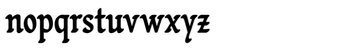Barabbas Font LOWERCASE