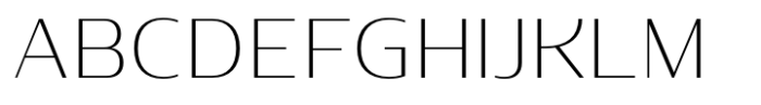 Baramee Extra Light Font UPPERCASE