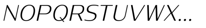 Baramee Light Italic Font UPPERCASE