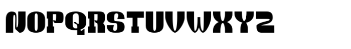 Barbados Font UPPERCASE