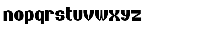 Barbados Font LOWERCASE