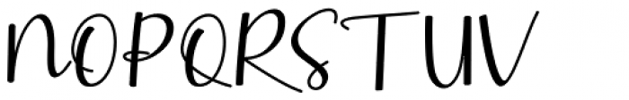 Barbara Calligraphy Regular Font UPPERCASE