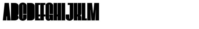Barbaros  Block Font UPPERCASE