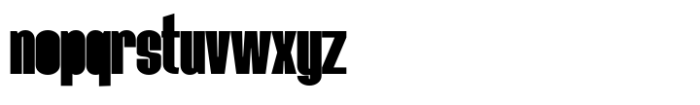 Barbaros  Block Font LOWERCASE