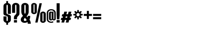 Barbaros  Extra Bold Font OTHER CHARS