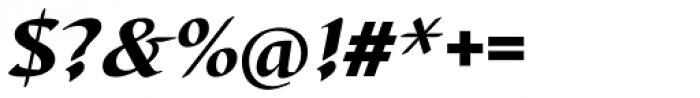 Barbedor EF Black Italic Font OTHER CHARS